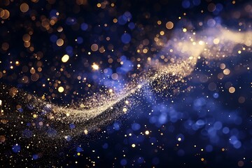 Sparkling fairy dust emoji with magic trail