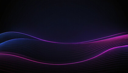 Liquid texture background and neon lines.