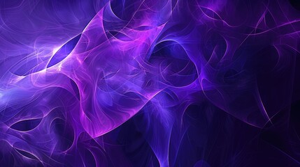 Luminous Abstract Wave Background
