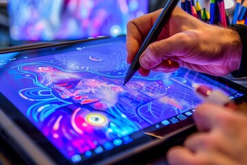 Digital Exploring Concepts on Innovative Drawing Tablet