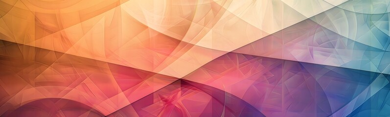 Fototapeta premium Colorful geometric background, vector illustration.