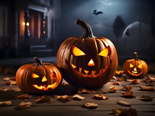 halloween pumpkin on halloween