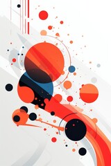 Bold and striking vector design with ample space for promotional content and text