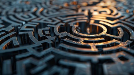 A maze of interlocking gears emphasizing the complexity and precision required for a successful crypto exchange.