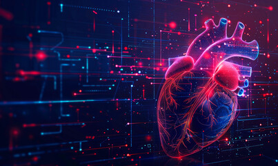 Cardiology health care background