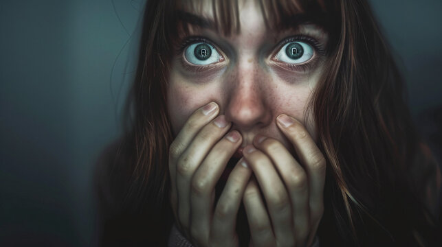 Scared Photo Refrence Scared Woman Face Reference