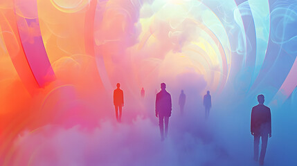 Fototapeta premium Images about being an entrepreneur and leadership strategies including marketing, networking groups Financial Investment, Budgeting, Consulting, Analysis.