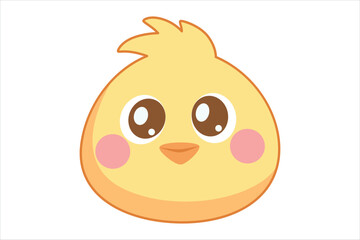 Easter Day Flat Sticker Design