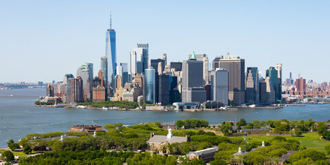 Downtown Manhattan from Governors Island © DTM Media