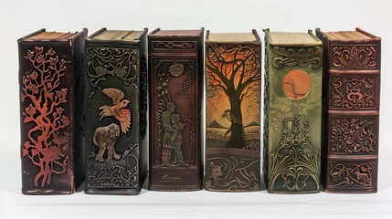 Fototapeta premium Fairytale book covers