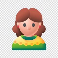 Mother vector icon design in eps 10