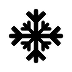 snowflakes icon cold Weather icon vector winter sign.  EPS 10
