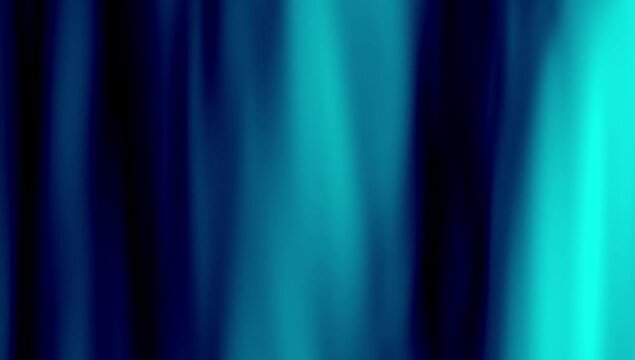 Smooth Blue Blank Wave And Fabric Flag Texture Animated Blue Background. Blue Wavy Reflection Surface Macro. Trendy Colorful Fluid Abstraction Flow. Beautiful Gradient Texture Art
