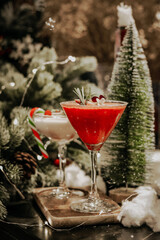 A big dinner party with a small group of friends. From many nationalities come to celebrate at this restaurant.