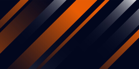 modern background with orange shape