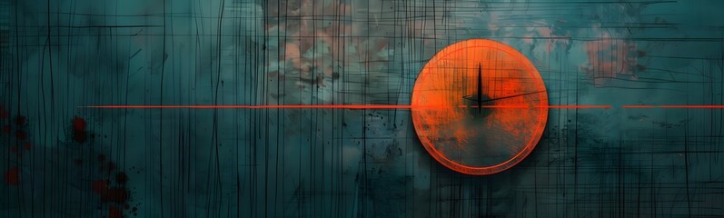 Close up shot red darts arrows in the target center on dark blue sky background. Business target or goal success and winner concept.