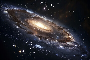 Fototapeta premium cosmos illustrations for capturing the vastness of space