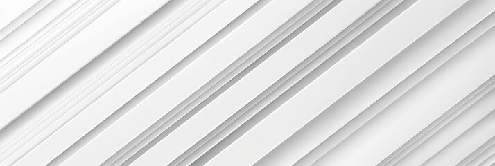 Obraz premium Abstract geometric pattern with overlapping white diagonal lines creating a modern minimalist design with clean and sharp edges 