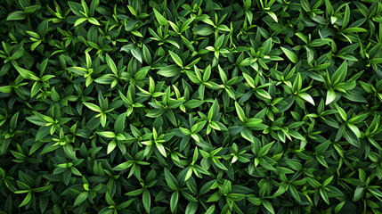 Obraz premium Lush Foliage Background with Dense Green Leaves