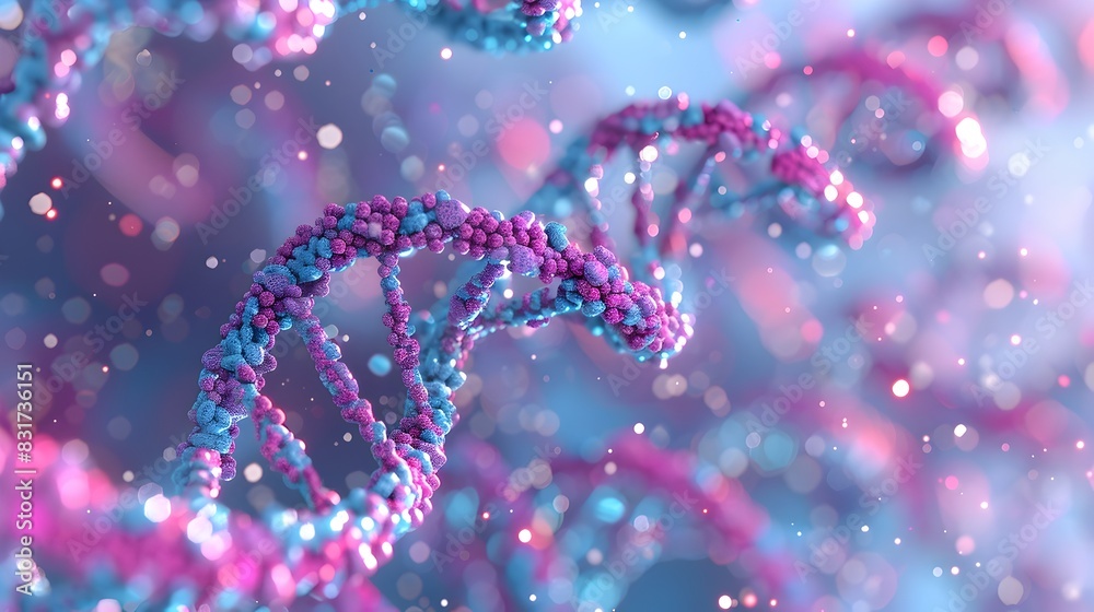 Poster visualizing the dynamic interplay of genomic data and computational advancements