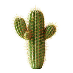 Naklejka premium Cactus isolated on white background