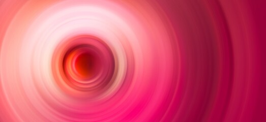 pink circle ripple pattern magenta capillary wave top view blurry swirl texture abstract background banner