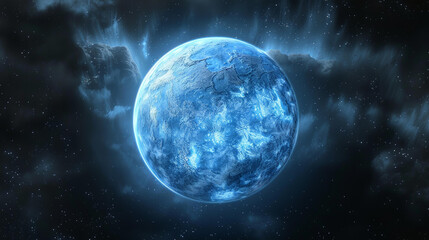 Obraz premium Transform your marketing with the captivating Galactic Wonder object illustration.