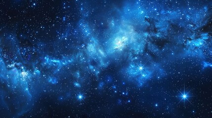 Fototapeta premium A mesmerizing starry night sky, ablaze with countless constellations, captured with astonishing clarity, inspiring a sense of wonder and contemplation.