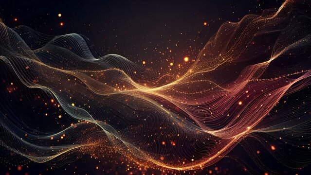 HD Abstract Lines - Seamless Loop Motion Graphics