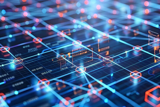 Blockchain for decentralized autonomous organizations (DAOs).