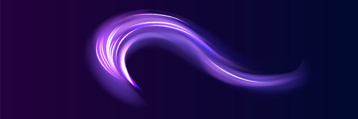 Neon rays vector abstract background. Futuristic technological style. Abstract background with speed lines. Vector illustration. Futuristic.