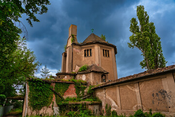 Fototapeta premium Altes Krematorium Dessau