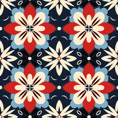 Japanese Kasuri Ikat symmetrical geometric design, soft colors, intricate patterns, traditional textile, cultural heritage, high detail, 4K resolution