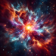 Starry Sky Background Celestial Beauty of Space Stars  Microstock Image