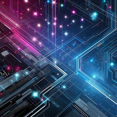 Starry Sky Background Celestial Beauty of Space Stars  Microstock Image