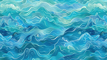 Fototapeta premium Beautiful ocean background wallpaper