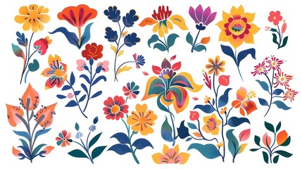 Obraz premium abstract floral background