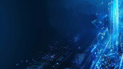 background illustration of cybersecurity technology