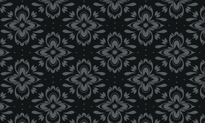 Elegant decorative floral pattern vector design. Colorful floral pattern suitable for background, texture, fabric, wrapping, textile, clothing, print or others.