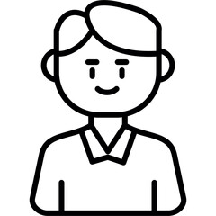 Obraz premium Man icon