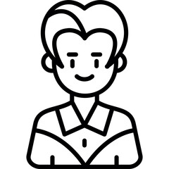 Obraz premium Boy icon