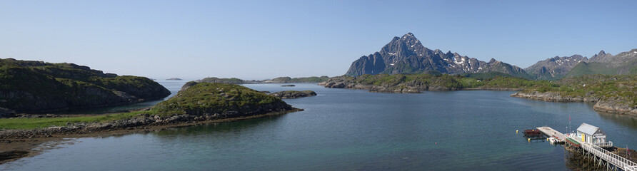 Norway Lofoten Kabelvåg The Lofoten Aquarium Viewpoint.