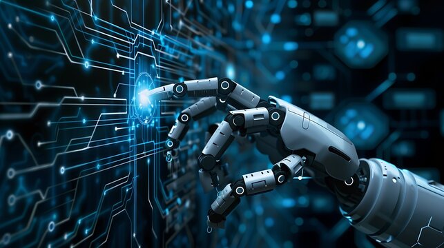 AI and Cybersecurity: Capture an image of AI-powered tools assisting cybersecurity professionals in identifying vulnerabilities and mitigating risks