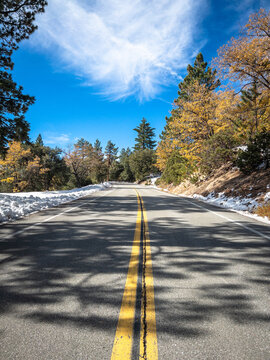 Mountain Drive in Fall