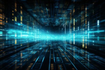 Neural Network Visuals and Secure Data Streams Generative AI