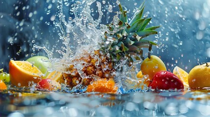 Colorful Fruit Background