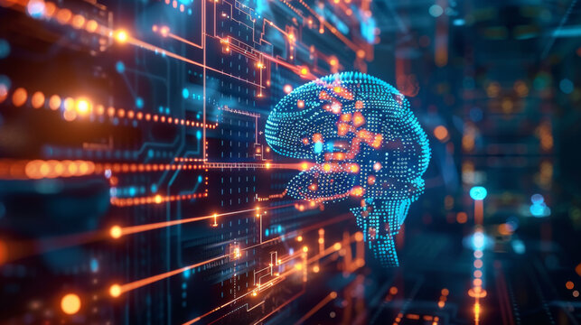 Innovation technology, software development concept
