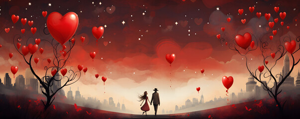 Romantic Reverie LoveThemed and Romantic Backgrounds Heartfelt Affection: Romantic Backgrounds for Love-Themed Projects