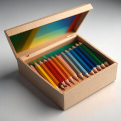 box of crayons