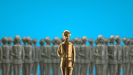 Obraz premium tin soldier